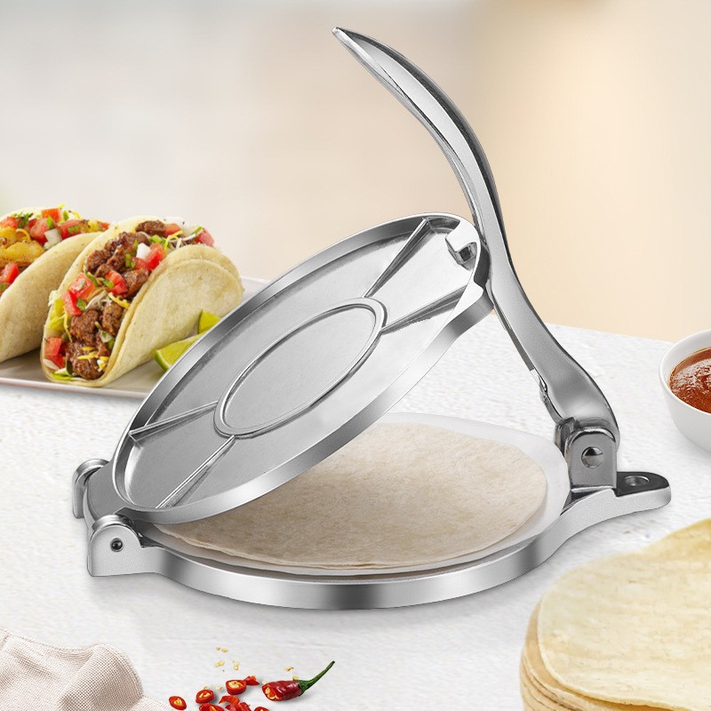 Tortilla Press Cast - Aluminiumlegering tortillapers en dumplingmaker - handmatige