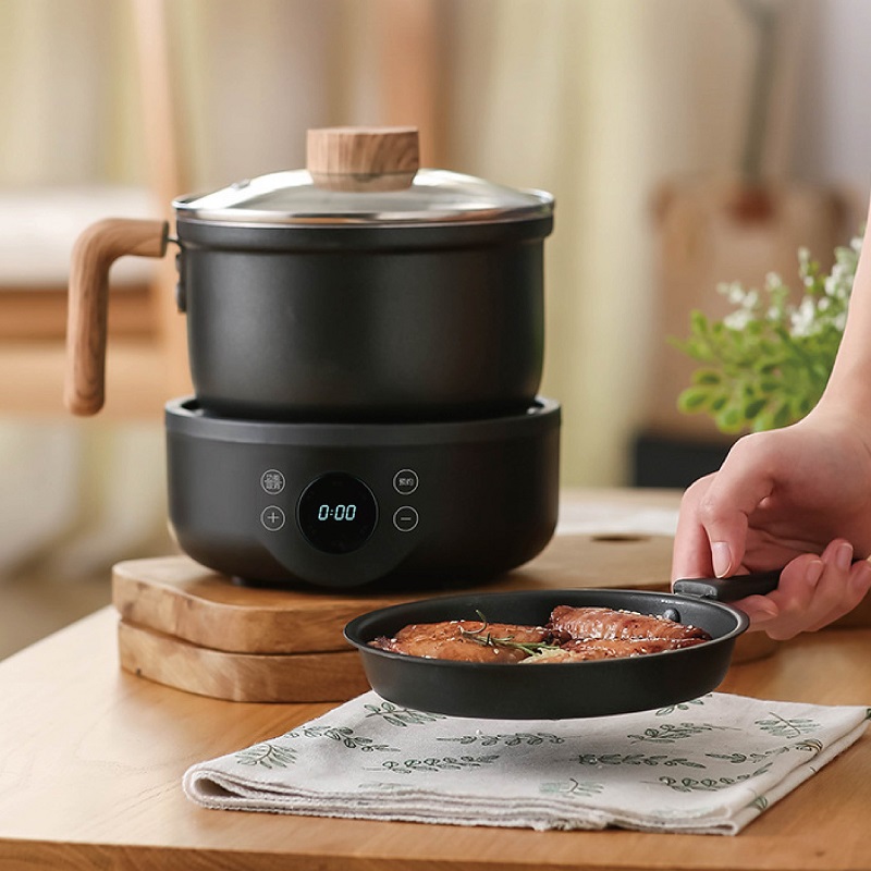 Kitchen Appliances Electronics - 110V/220V Multifunctionele Elektrische Kookpot Anti-aanbak Koekenpan