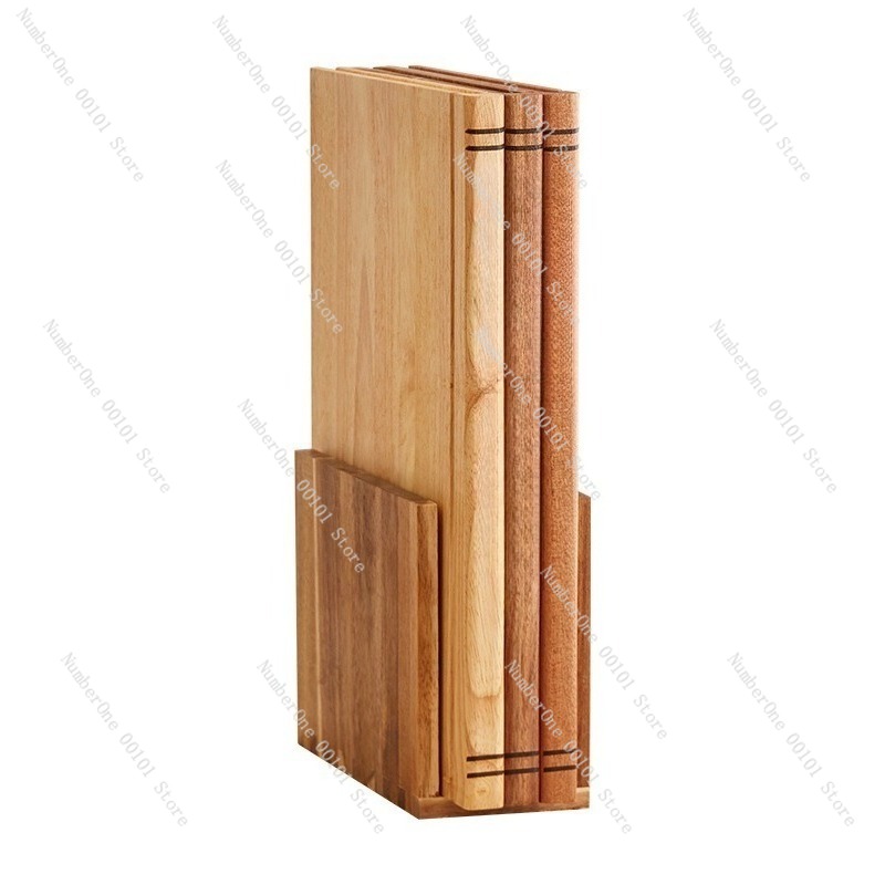 Kitchen Appliances Set - Elegante massief houten snijplank in boekvorm,