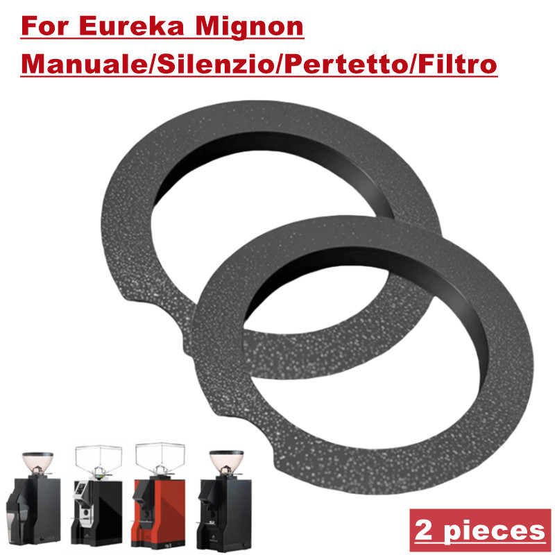 Coffee Grinder Burr - 2 Stuks Anti-Verstopping Ring Voor Eureka