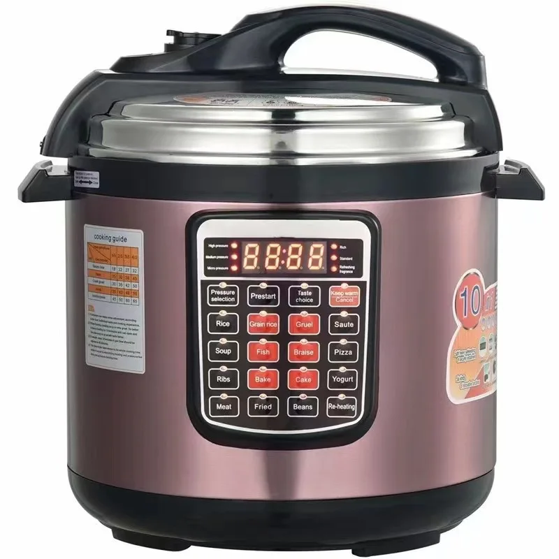Kitchen Appliances In English - Multifunctionele Touch Elektrische Snelkookpan Volautomatische Kookpot