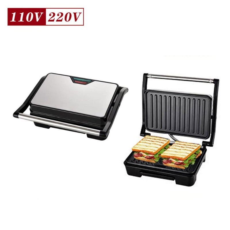 Kitchen Appliances In English - Multifunctionele steak- en sandwichmaker met Engels