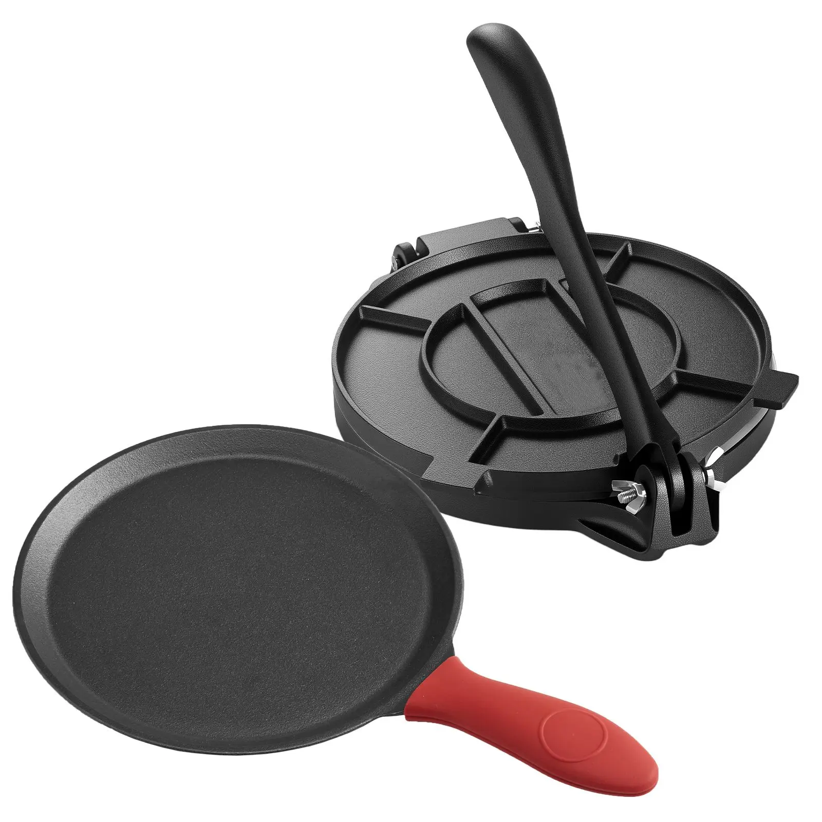 Tortillapers, 10 inch gietijze - Tortilla Press Cast recensie en prijs