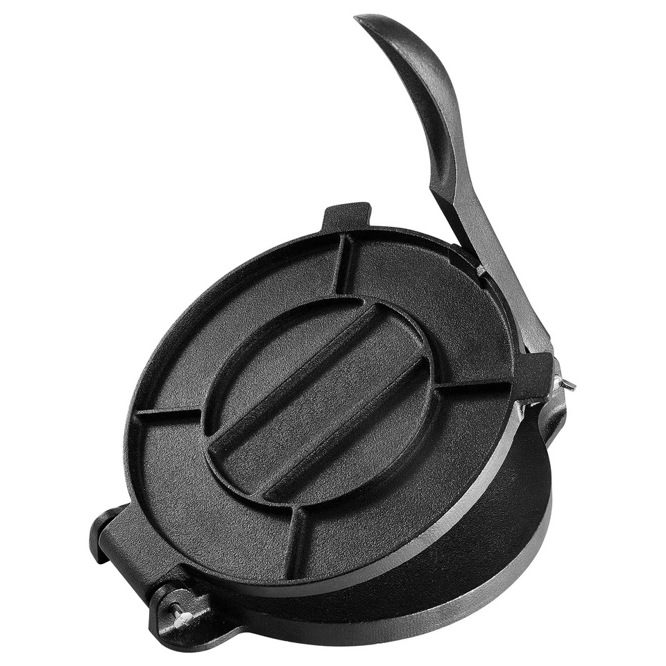 Tortillapers van 8 inch, gieti - Tortilla Press Cast recensie en prijs