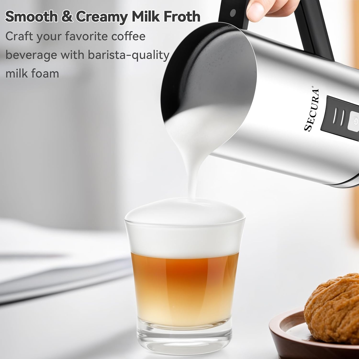 Elektrische Melkopschuimer RVS - Milk Frother Automatic recensie en prijs
