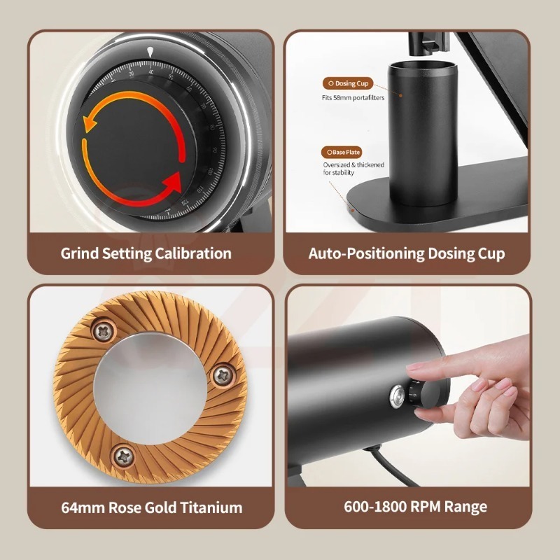 【Apparaten】 FL250 Koffiemaler  - Coffee Grinder Burr recensie en prijs