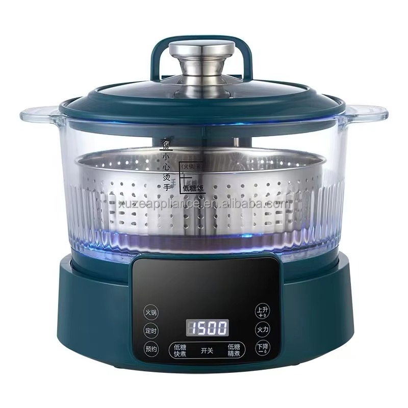 Suikerarme donkergroene 5L rij - Hot Pot Electric recensie en prijs
