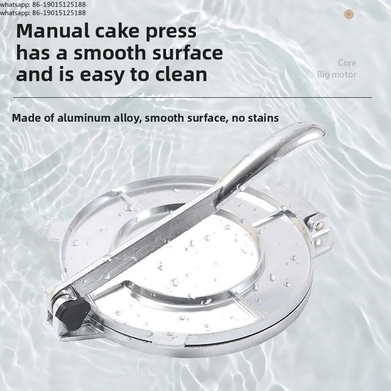 Handmatige maïsmeel tortillape - Tortilla Press Cast recensie en prijs