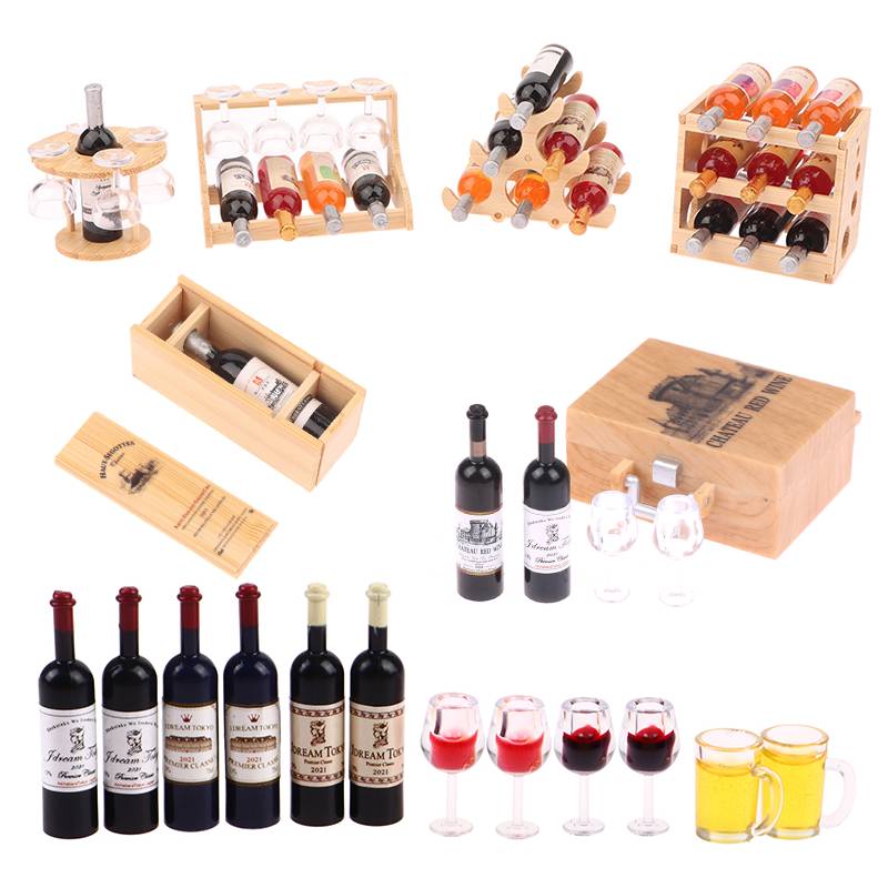 Miniatuur Wijnglas Rek Beker S - Kitchen Appliances Set recensie en prijs