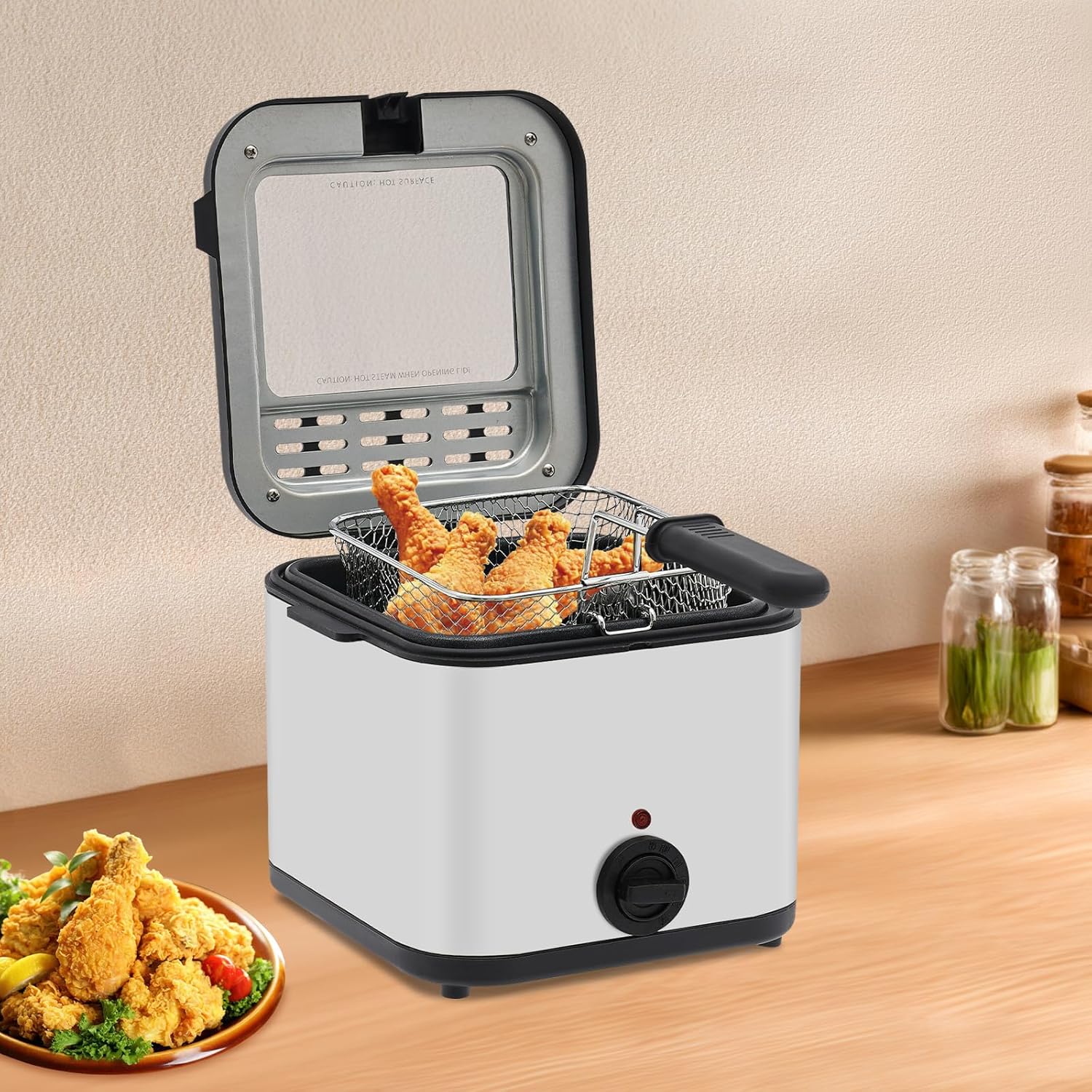 Elektrische friteuse voor op h - Kitchen Appliances For Home recensie en prijs
