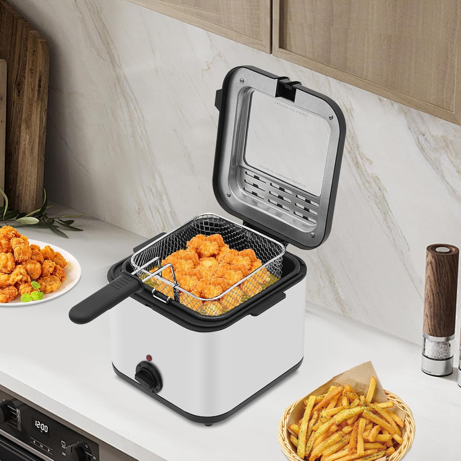 Elektrische friteuse voor op h - Kitchen Appliances For Home recensie en prijs